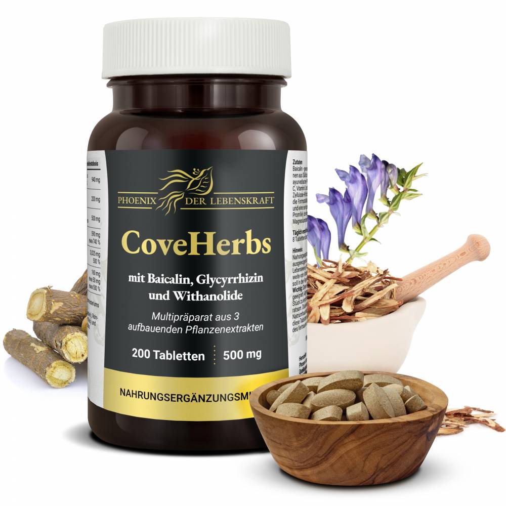 CoveHerbs Tabletten - immununterstützende Kräutermischung