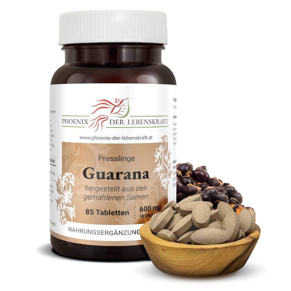 Guarana (Paullinia cupana) - Tabletten, 600 mg Wirkstoff
