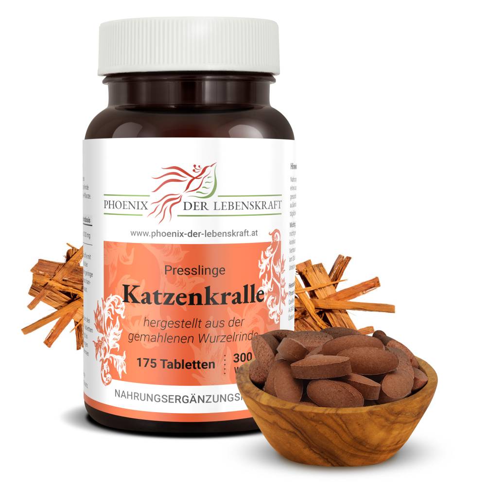 Katzenkralle (Uncaria tomentosa) - Tabletten, 300 mg Wirkstoff