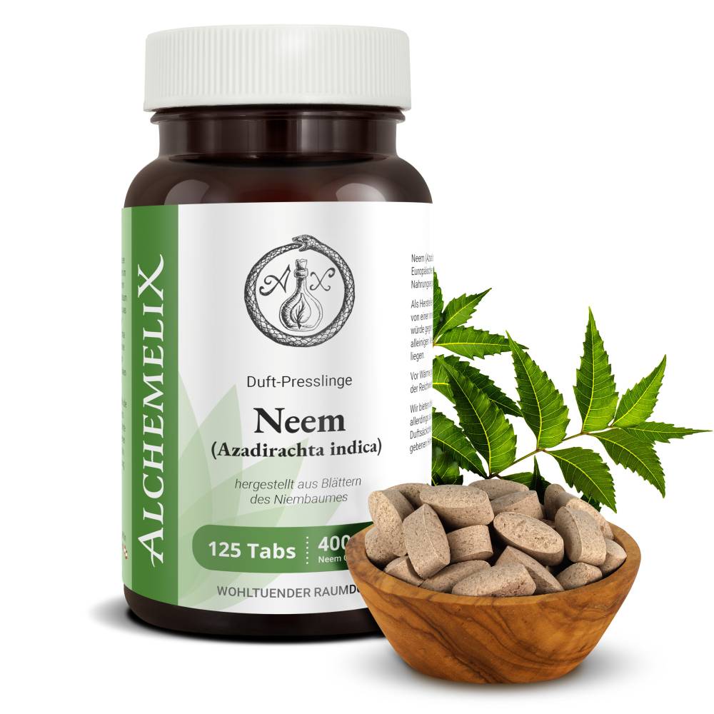 Neem (Azadirachta indica) - Tabletten, 400 mg Neem Gehalt