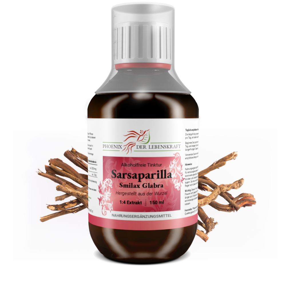 Sarsaparilla (Smilax Glabra) - alkoholfreie Tinktur