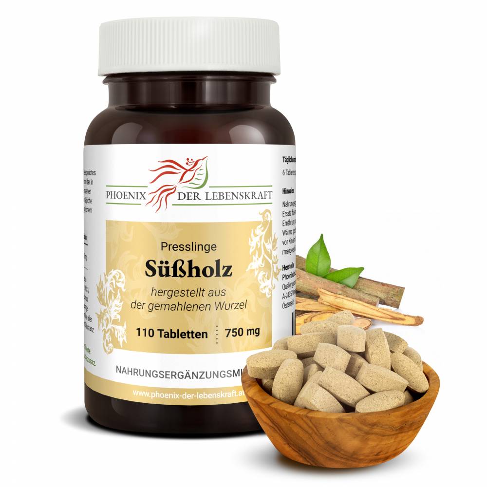 Süßholz Tabletten, 450 mg Wirkstoff