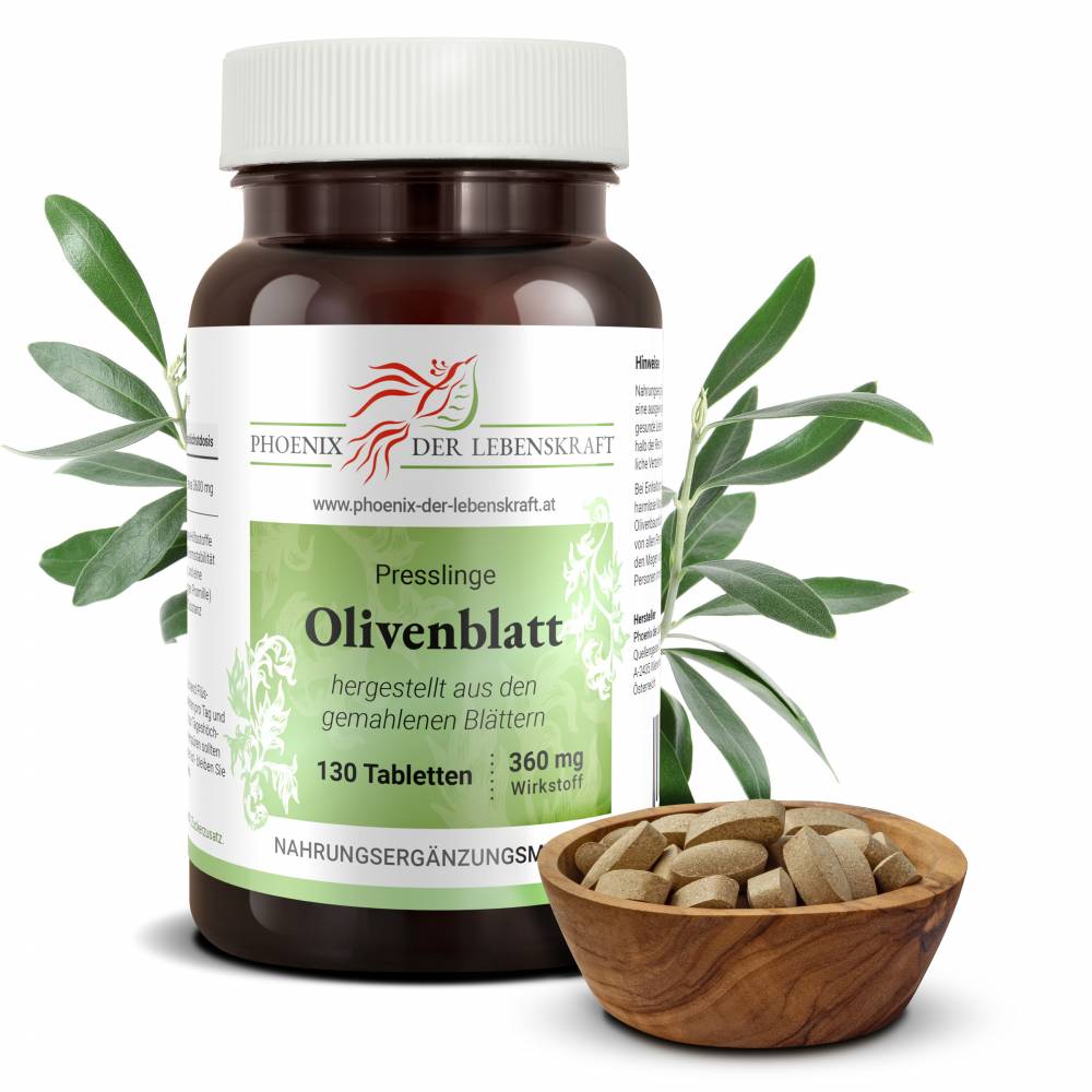 Olivenblatt Tabletten, 360 mg Wirkstoff