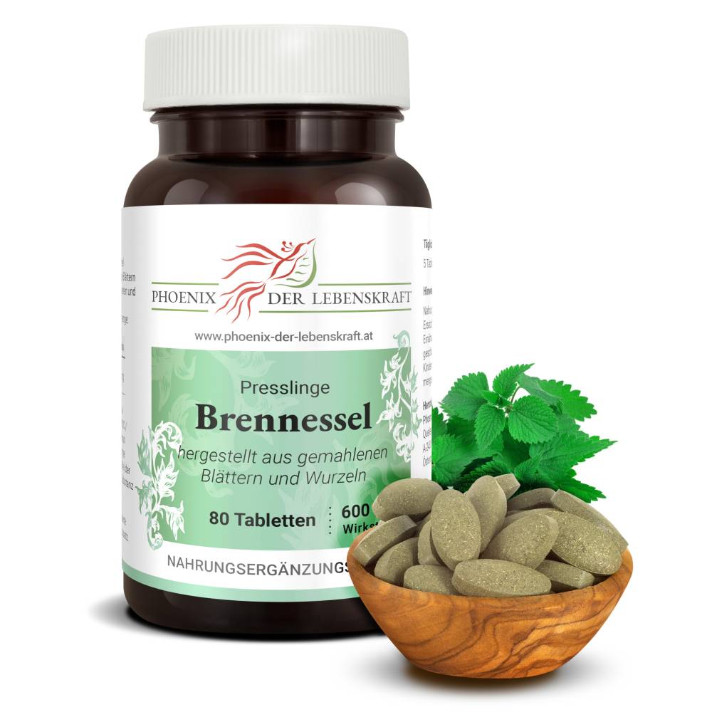 Brennnessel (Urtica) - Tabletten, 600 mg Wirkstoff