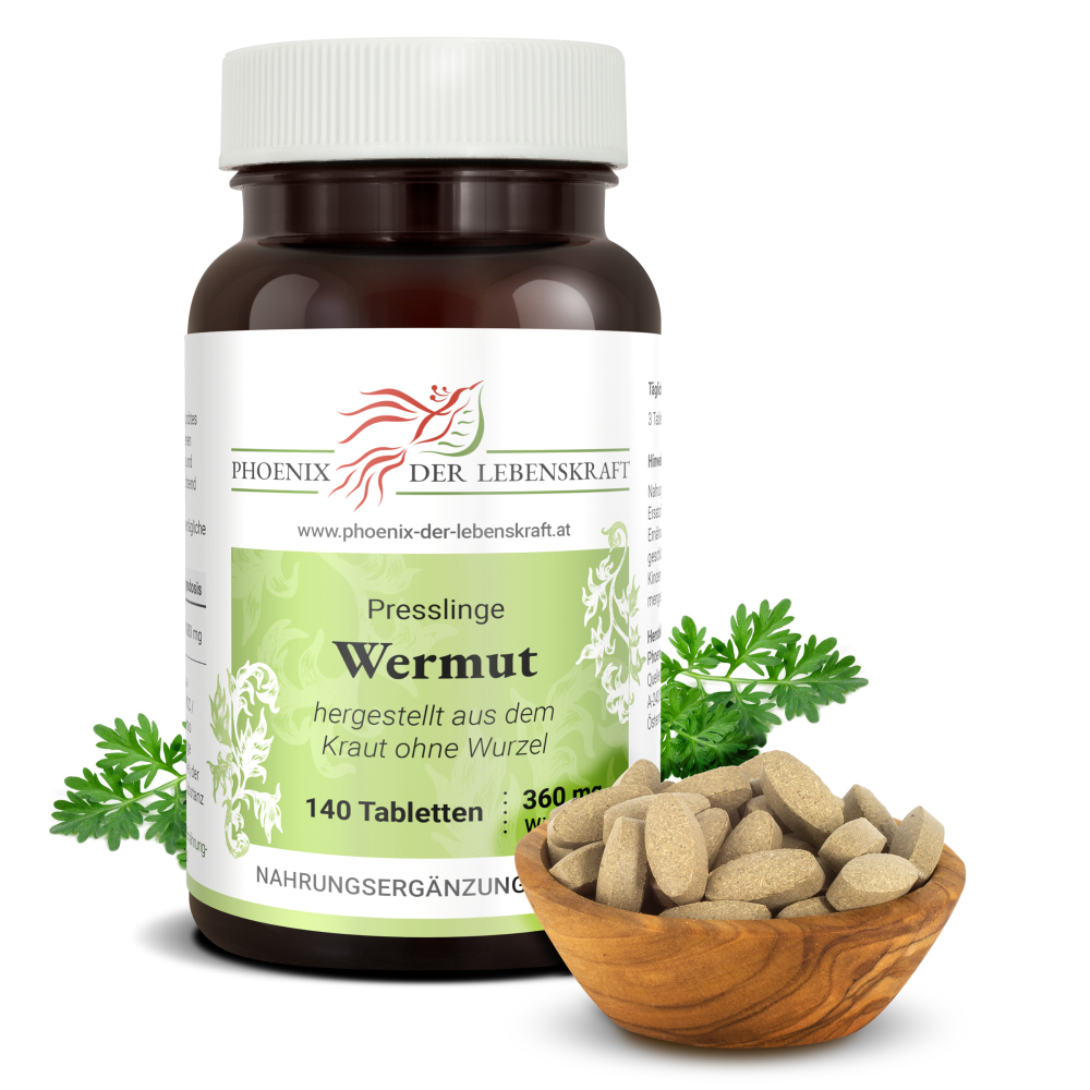 Wermut (Artemisia absinthium) - Tabletten, 360 mg Wirkstoff
