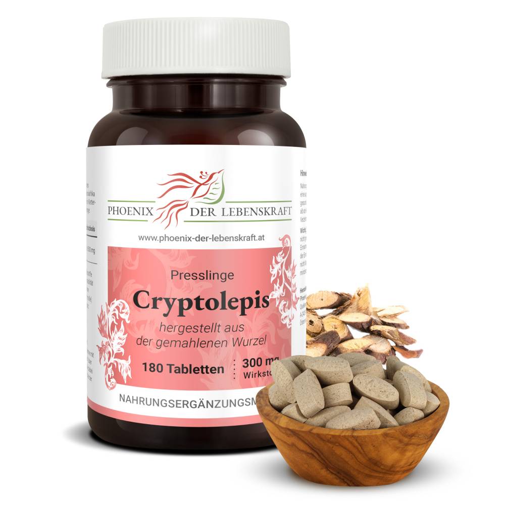 Cryptolepis (Cryptolepis sanguinolenta) - Tabletten, 300 mg Wirkstoff