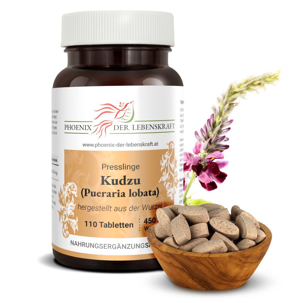 Kudzu (Pueraria lobata) - Tabletten, 450 mg Wirkstoff