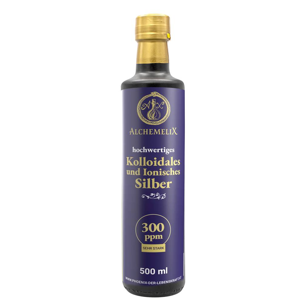 Kolloidales und Ionisches Silber - 500 ml, 300ppm